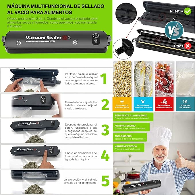 Sellador de vacio